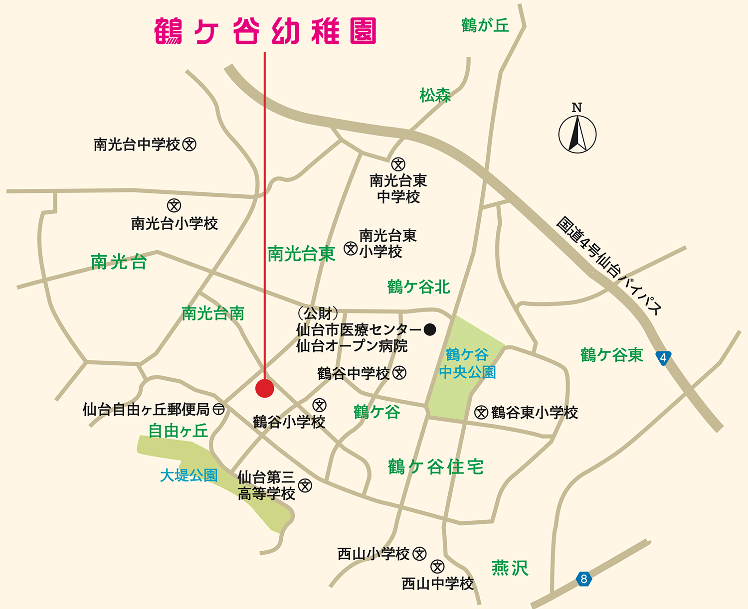 通園バス運行エリア